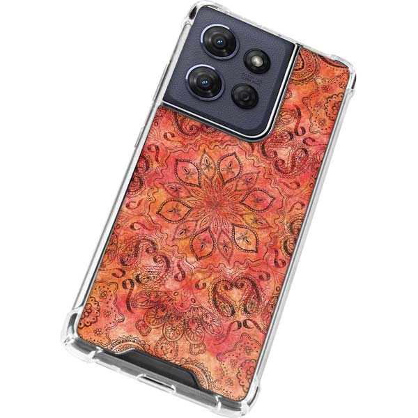 Orange Zen Moto G 5G (2025) Clear Case