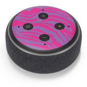 Orchid Tiger Animal Print Color Pop Amazon Echo Dot Skin