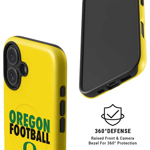 University of Oregon Ducks Football iPhone 16 Plus Magsafe Impact Case