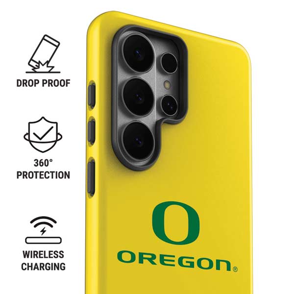 University of Oregon Ducks Green Gradient Galaxy S26 Ultra Impact Case