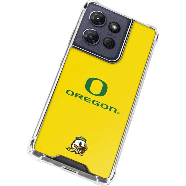 University of Oregon Ducks Green Gradient Moto G Power 5G (2025) Clear Case
