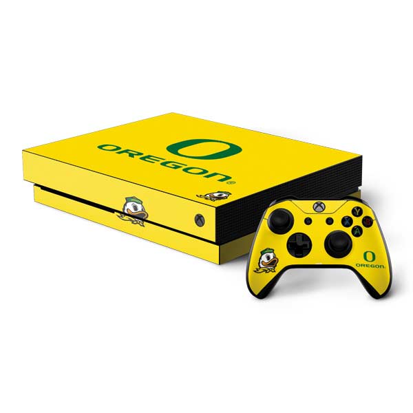 University of Oregon Ducks Green Gradient Xbox One Skins