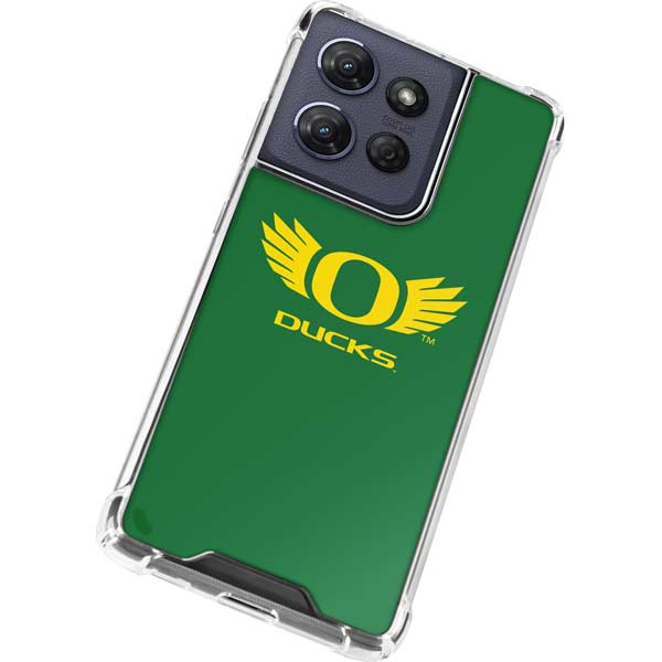 University of Oregon Ducks Green Moto G Power 5G (2025) Clear Case