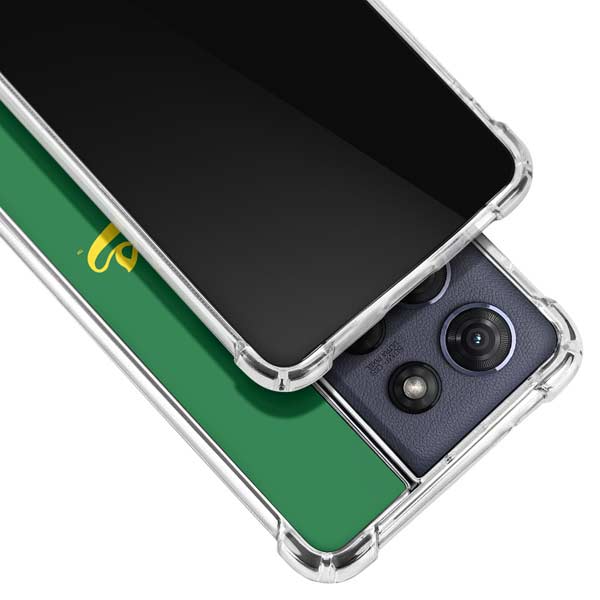 University of Oregon Ducks Logo and Wings Moto G 5G (2025) Clear Case
