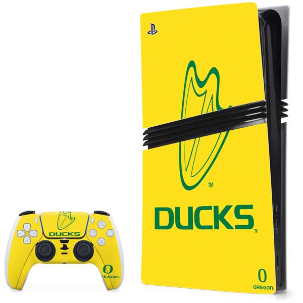 University of Oregon Ducks Logo PlayStation PS5 Skins