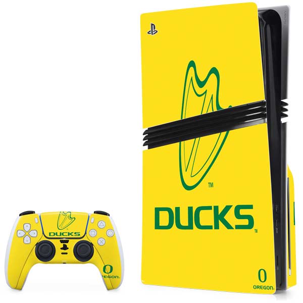 University of Oregon Ducks Logo PlayStation PS5 Skins