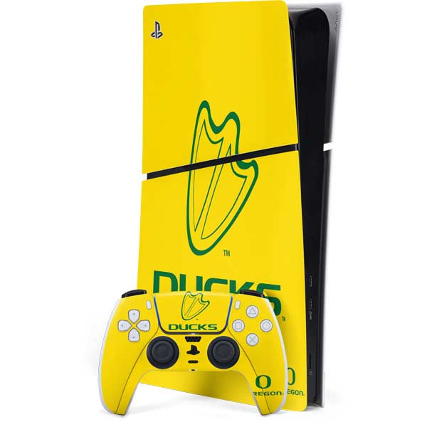 University of Oregon Ducks Logo PlayStation PS5 Skins