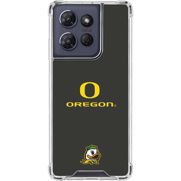 University of Oregon Ducks Moto G 5G (2025) Clear Case