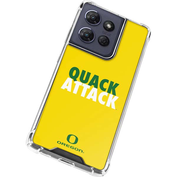 University of Oregon Quack Attack Moto G Play 5G (2025) Clear Case