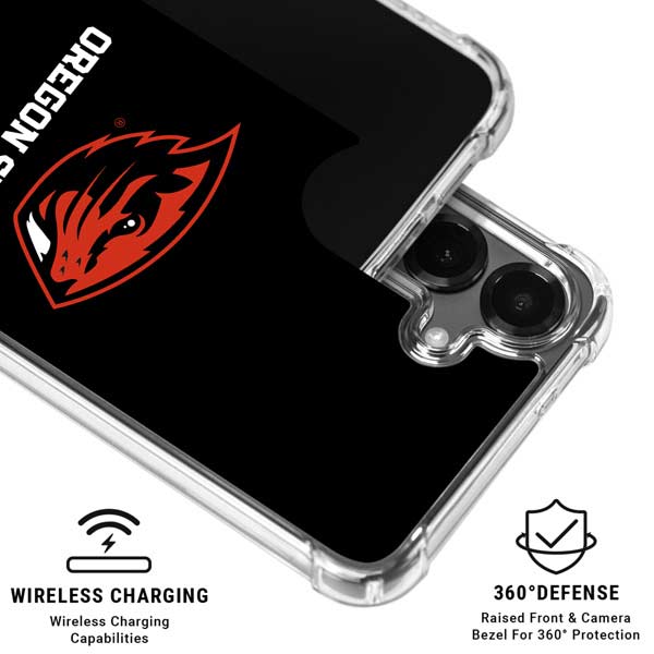 Oregon State University Beavers Galaxy S26 Plus Clear Case