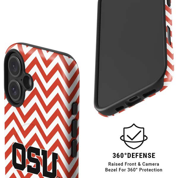 Oregon State University Chevron iPhone 16 Magsafe Impact Case