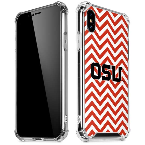 Oregon State University Chevron iPhone X/XS Clear Case