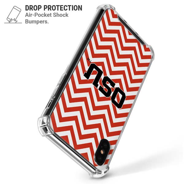 Oregon State University Chevron iPhone X/XS Clear Case