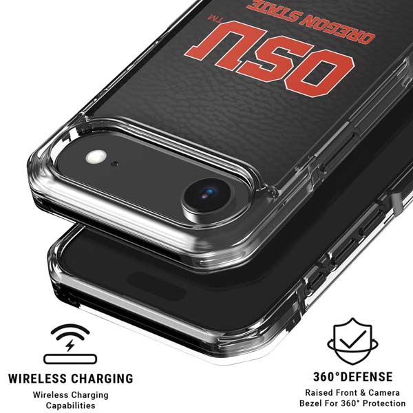 Oregon State University Logo iPhone 17 Air Clear Case