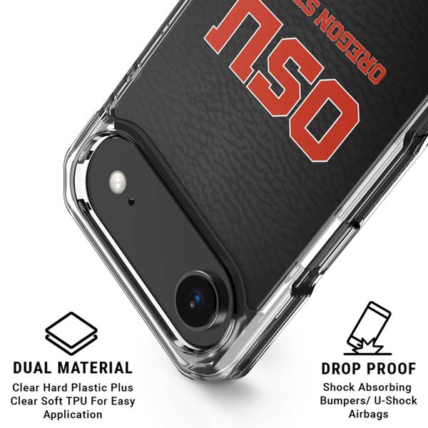 Oregon State University Logo iPhone 17 Air Clear Case