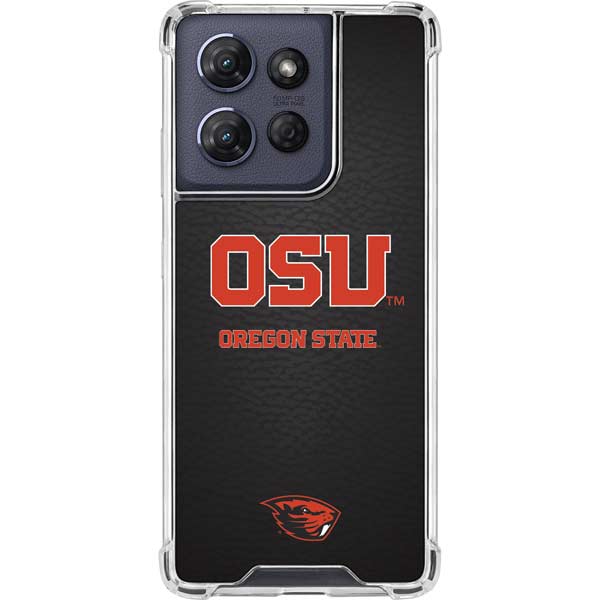 Oregon State University Logo Moto G 5G (2025) Clear Case