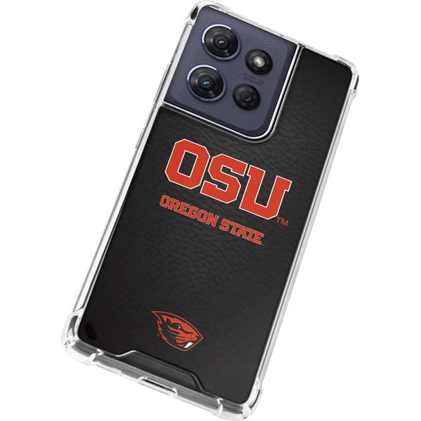Oregon State University Logo Moto G 5G (2025) Clear Case
