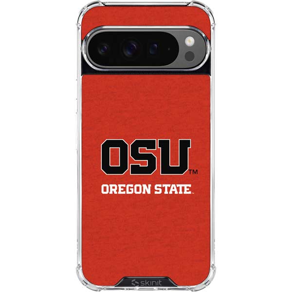 Oregon State University Orange Google Pixel 10 Pro XL Clear Case