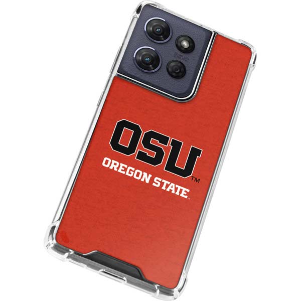 Oregon State University Orange Moto G Play 5G (2025) Clear Case