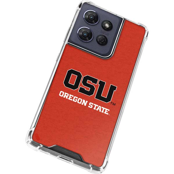 Oregon State University Orange Moto G Power 5G (2025) Clear Case