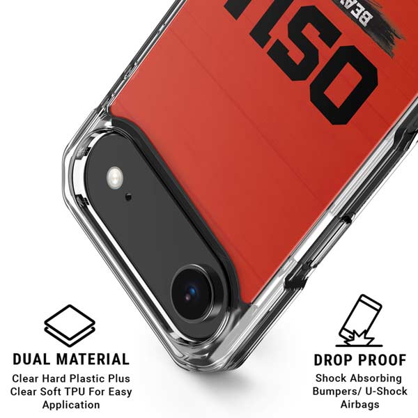 Oregon State University Texture iPhone 17 Air Clear Case