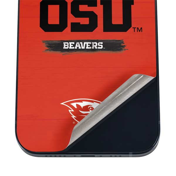 Oregon State University Texture iPhone 17 Pro Skin