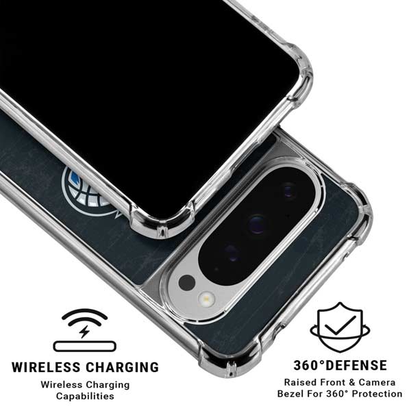 NBA Orlando Magic Black Secondary Logo Google Pixel 10 Pro Clear Case