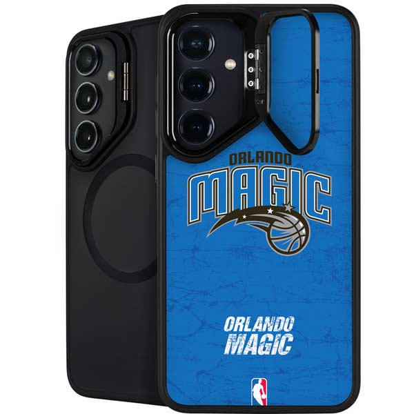 NBA Orlando Magic Blue Primary Logo Galaxy S26 Plus Kickstand Case