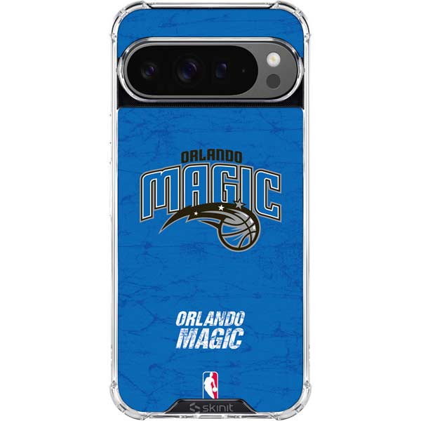 NBA Orlando Magic Blue Primary Logo Google Pixel 10 Pro XL Clear Case