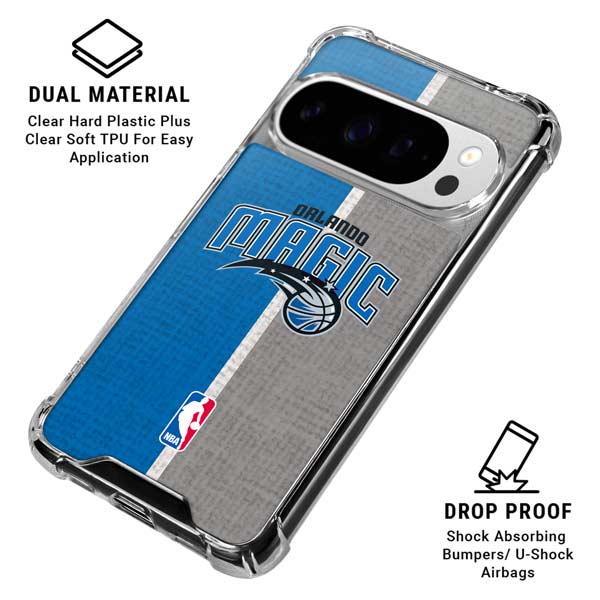 NBA Orlando Magic Canvas Google Pixel 10 Pro XL Clear Case