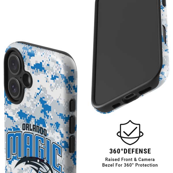 NBA Orlando Magic Digi Camo iPhone 16 Magsafe Impact Case
