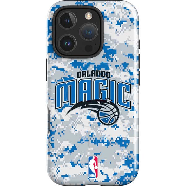 NBA Orlando Magic Digi Camo iPhone 16 Pro Magsafe Impact Case