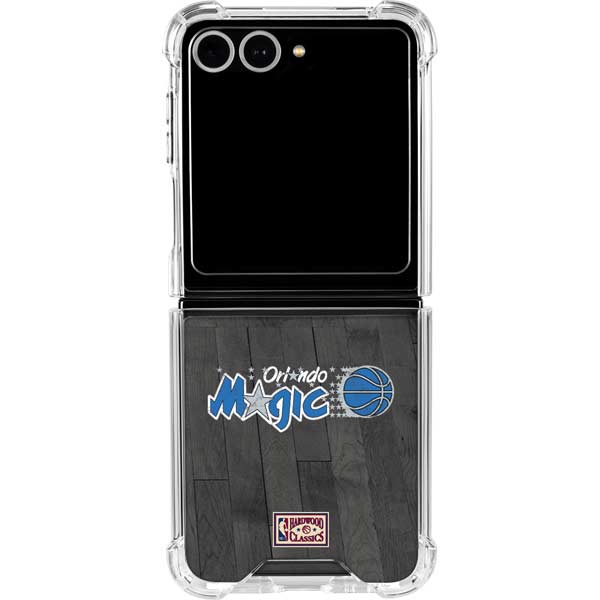 NBA Orlando Magic Hardwood Classics Galaxy Z Flip7 Clear Case
