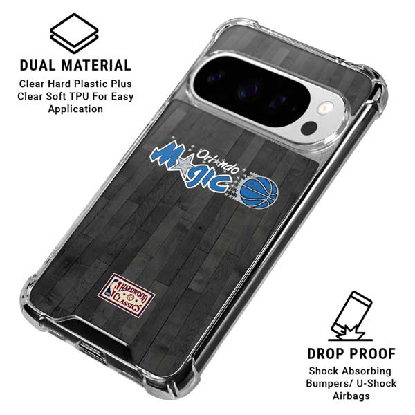 NBA Orlando Magic Hardwood Classics Google Pixel 10 Pro XL Clear Case