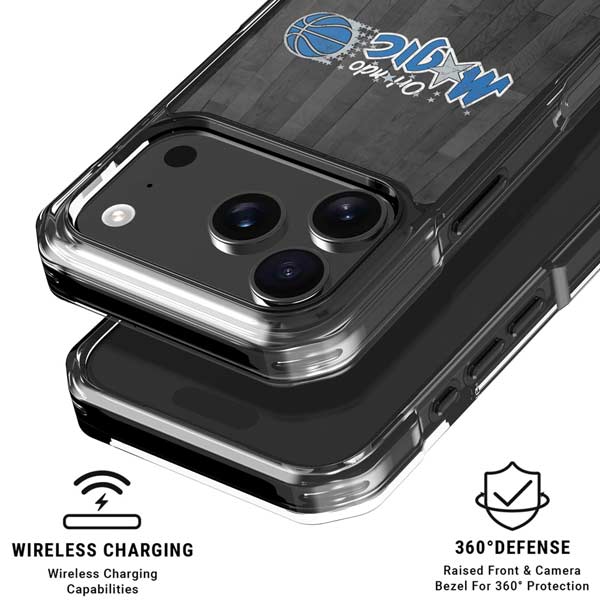 NBA Orlando Magic Hardwood Classics iPhone 17 Pro Clear Case