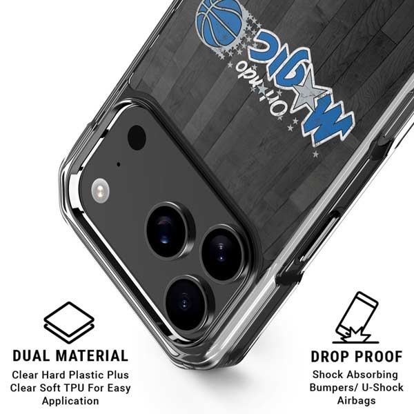 NBA Orlando Magic Hardwood Classics iPhone 17 Pro Clear Case