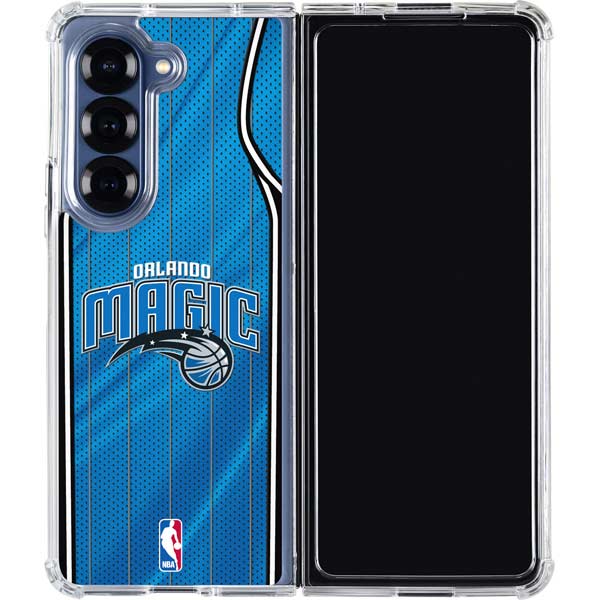NBA Orlando Magic Jersey Galaxy Z Fold7 Clear Case