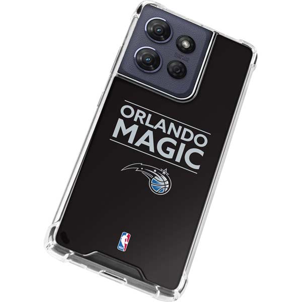 NBA Orlando Magic Standard - Black Moto G 5G (2025) Clear Case