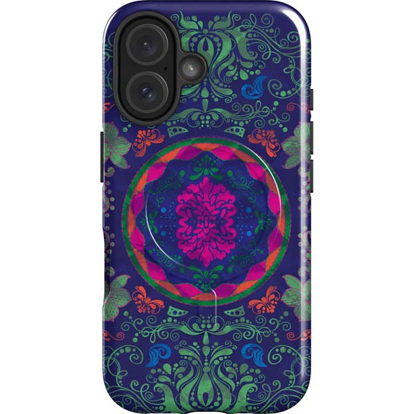 Ornate Swirls iPhone 16 Plus Magsafe Impact Case