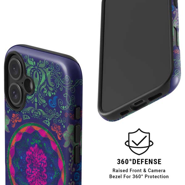 Ornate Swirls iPhone 16 Plus Magsafe Impact Case