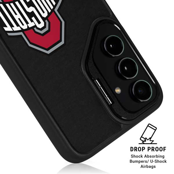 Ohio State University OSU Buckeyes Black Galaxy S26 Kickstand Case