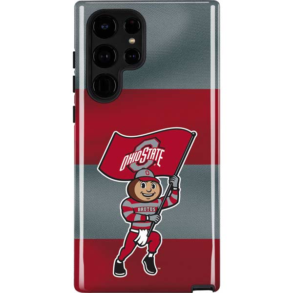 Ohio State University OSU Buckeyes Flag Galaxy Cases
