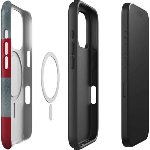 Ohio State University OSU Buckeyes Flag iPhone 16 Pro Magsafe Impact Case
