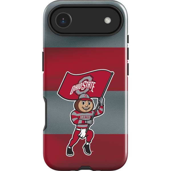 Ohio State University OSU Buckeyes Flag iPhone 17 Air Impact Case