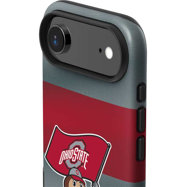 Ohio State University OSU Buckeyes Flag iPhone 17 Air Impact Case