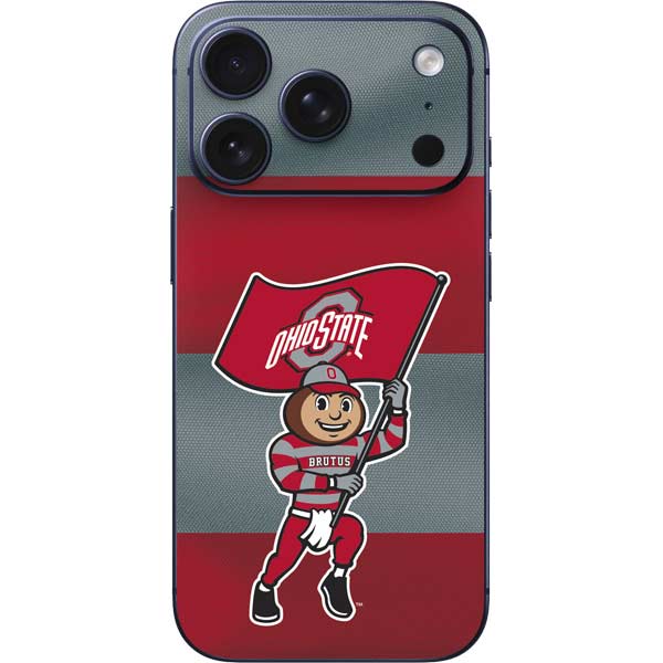 Ohio State University OSU Buckeyes Flag iPhone 17 Pro Max Skin