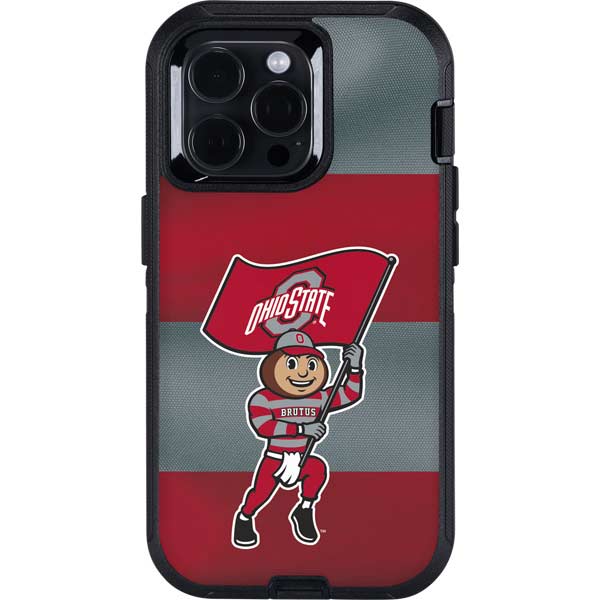Ohio State University OSU Buckeyes Flag Otterbox Defender iPhone Skin