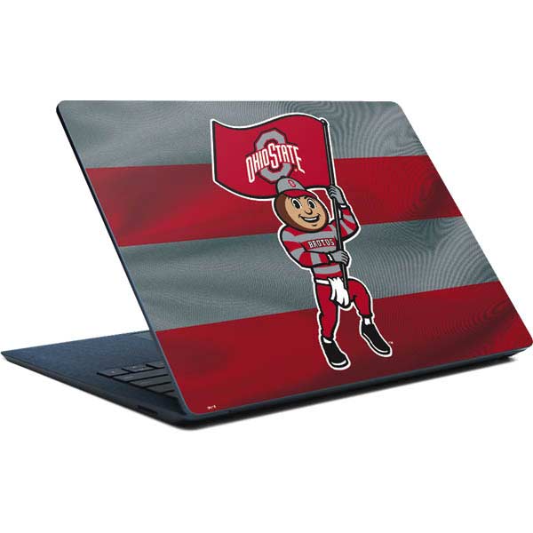 Ohio State University OSU Buckeyes Flag Surface Laptop Skin