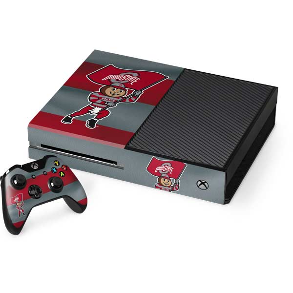 Ohio State University OSU Buckeyes Flag Xbox One Skins