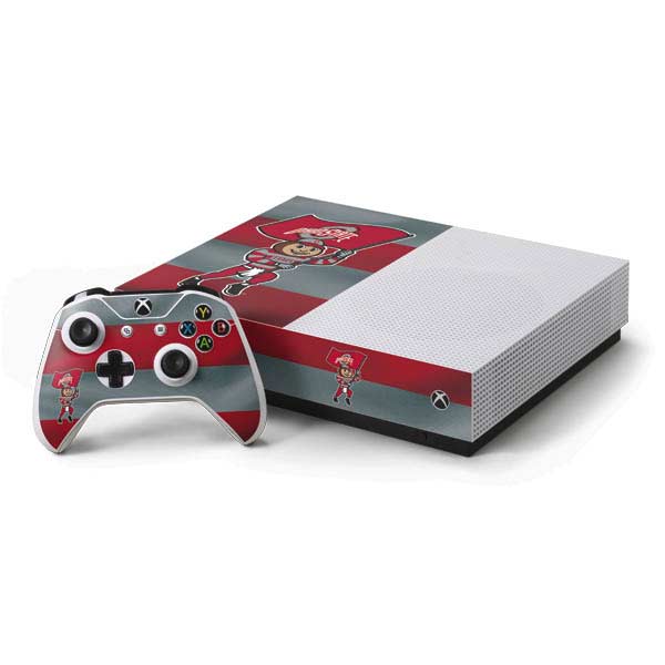 Ohio State University OSU Buckeyes Flag Xbox One Skins